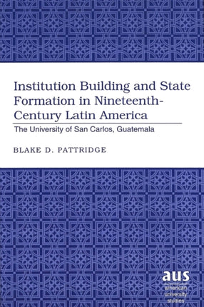 Institution Building and State Formation in