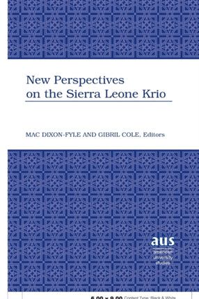 New Perspectives on the Sierra Leone Krio 204