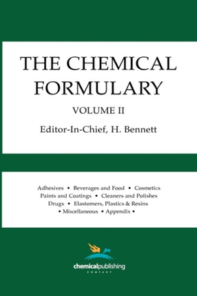 The Chemical Formulary Volume 2 002