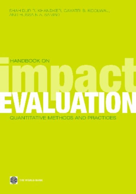 Handbook on Impact Evaluation  Quantitative