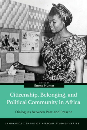 Citizenship Belonging and Political Community  Dialogues between Past and Present