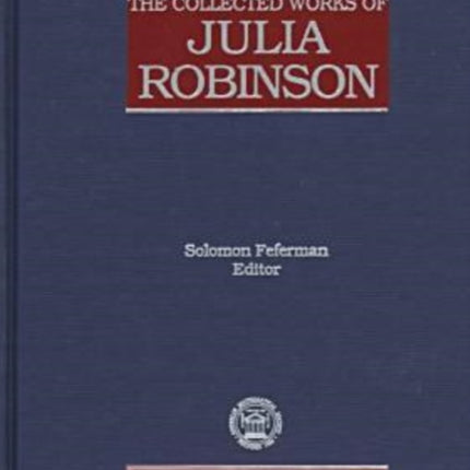 The Collected Works of Julia Robinson