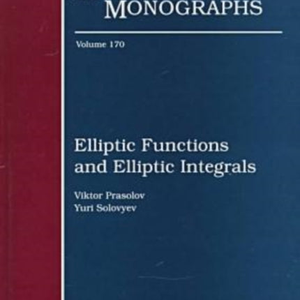 Elliptic Functions and Elliptic Integrals