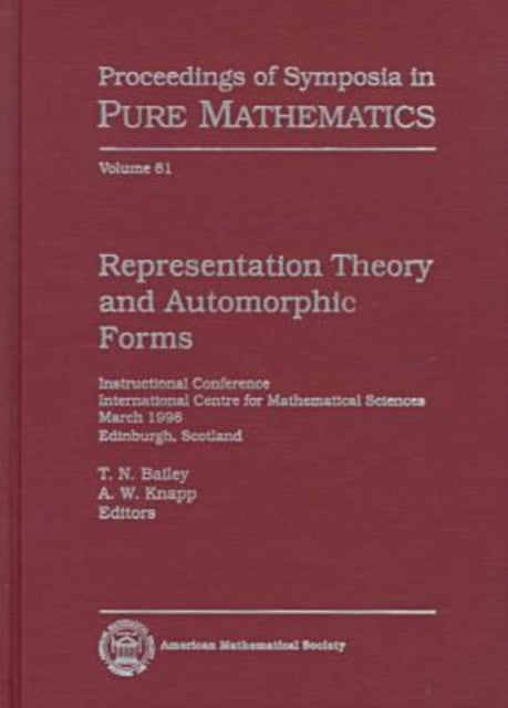 Representation Theory and Automorphic Forms