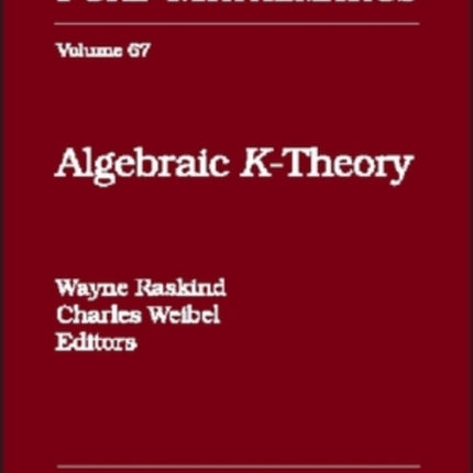 Algebraic Ktheory