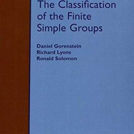 The Classification of the Finite Simple Groups