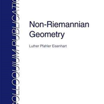 NonRiemannian Geometry