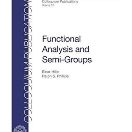 Functional Analysis and SemiGroups