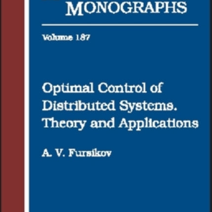 Optimal Control of Distributed Systems