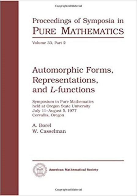 Automorphic Forms Representations and LFunctions