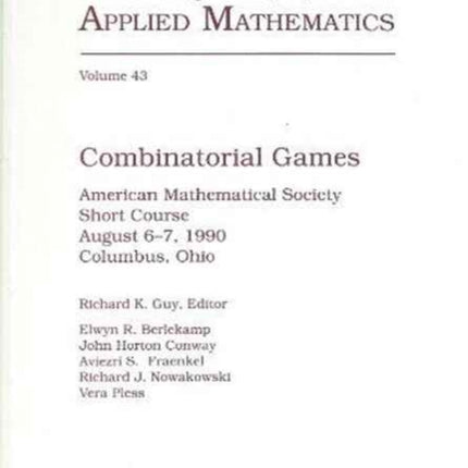 Combinatorial Games