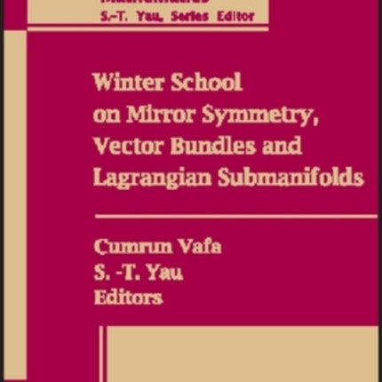 Winter School on Mirror Symmetry Vector Bundles