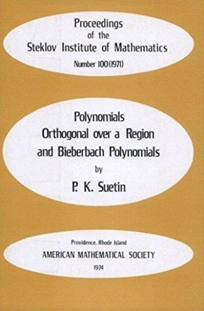 Polynomials Orthogonal Over a Region and Bieberbach Polynomials