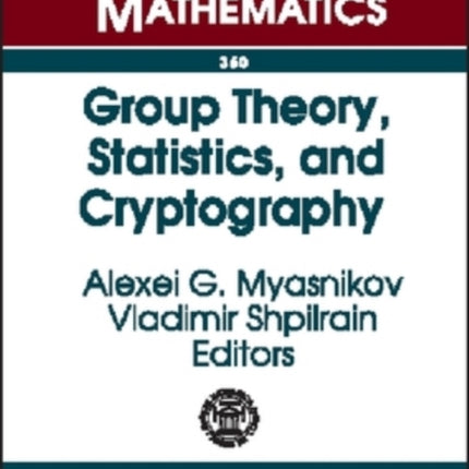 Group Theory Statistics and Cryptography