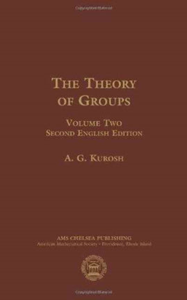 Theory of Groups Volume 2