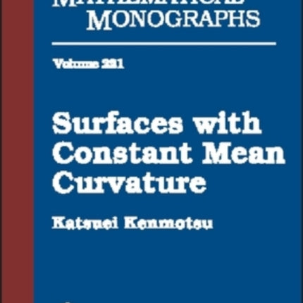 Surfaces with Constant Mean Curvature