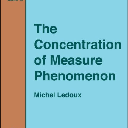 The Concentration of Measure Phenomenon