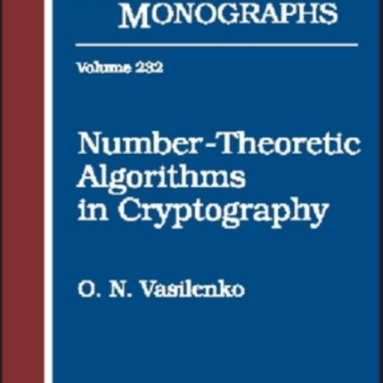 Numbertheoretic Algorithms in Cryptography