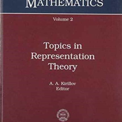 Topics in Representation Theory