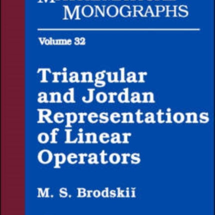 Triangular and Jordan Representations of Linear Operators