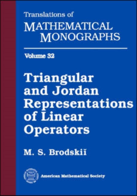 Triangular and Jordan Representations of Linear Operators