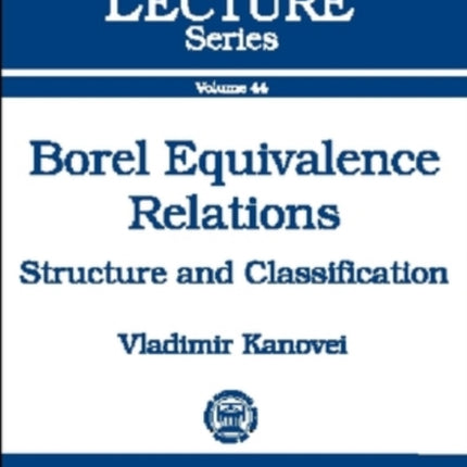 Borel Equivalence Relations