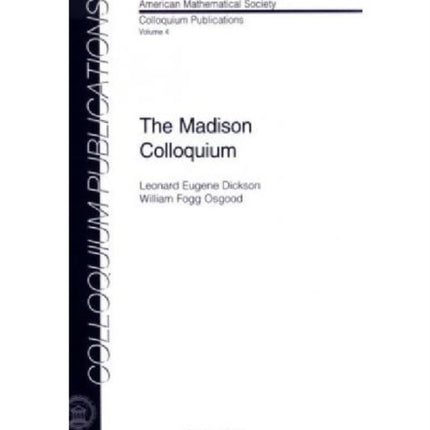 The Madison Colloquium