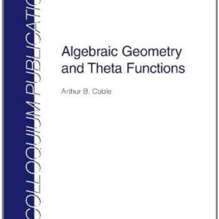 Algebraic Geometry and Theta Functions