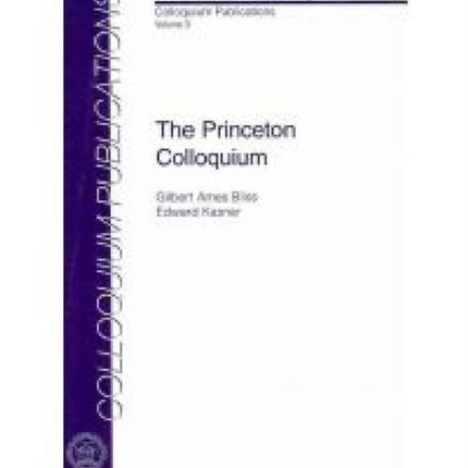 The Princeton Colloquium