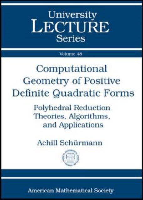 Computational Geometry of Positive Definite Quadratic Forms