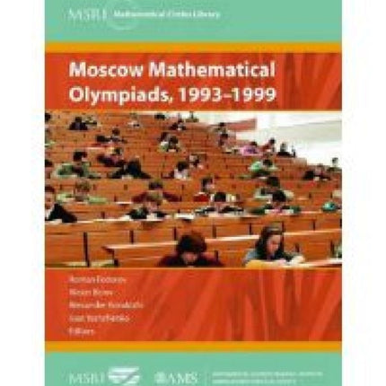 Moscow Mathematical Olympiads 19931999