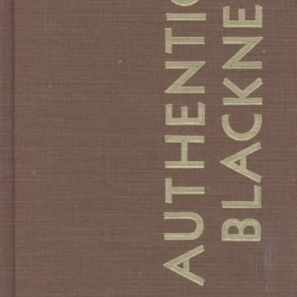 Authentic Blackness: The Folk in the New Negro Renaissance