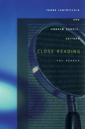 Close Reading: The Reader