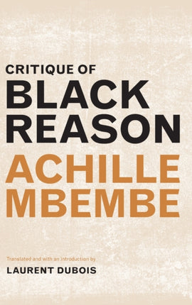 Critique of Black Reason