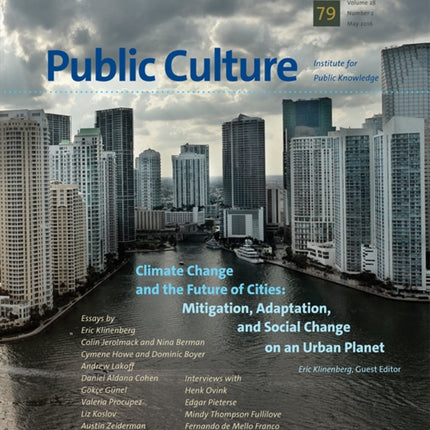 Climate Change and the Future of Cities