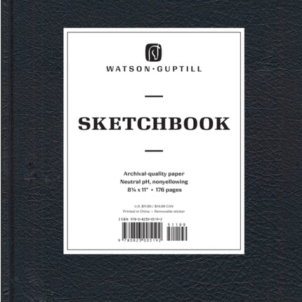 Large Sketchbook (Black)