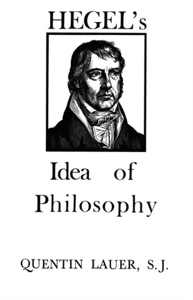 Hegel's Idea of Philosophy