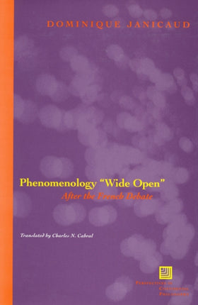 Phenomenology Wide Open  After the French Debate
