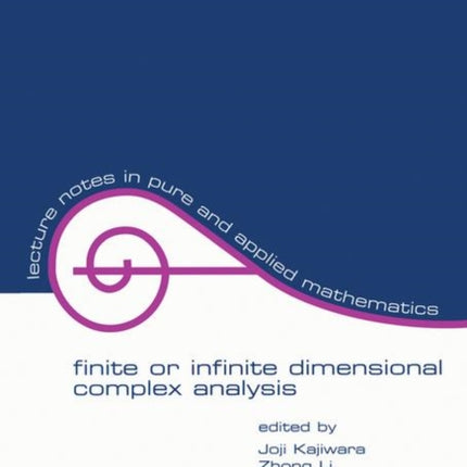 Finite or Infinite Dimensional Complex Analysis