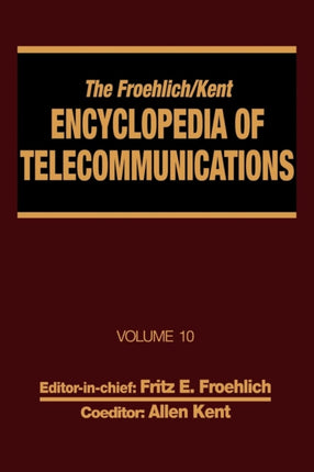 The FroehlichKent Encyclopedia of