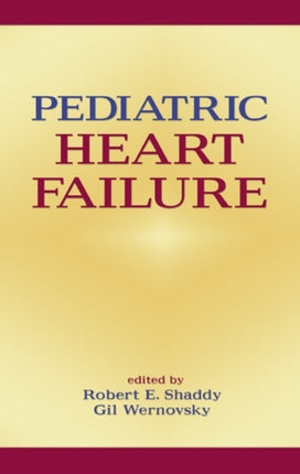 Pediatric Heart Failure 53 Fundamental and