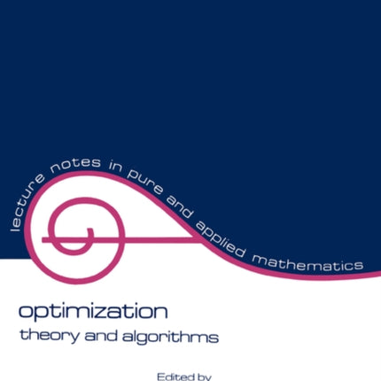Optimization Volume 86 Theory and Algorithms