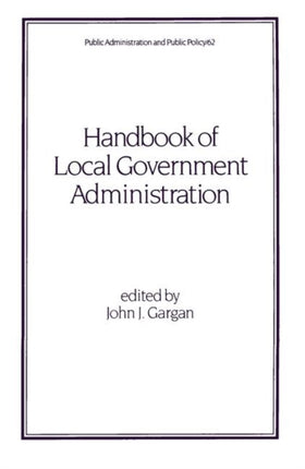 Handbook of Local Government Administration