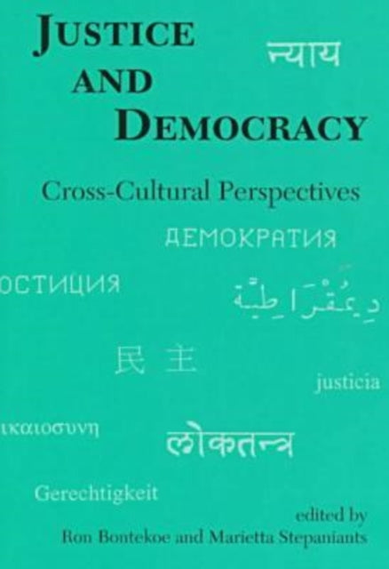 Justice and Democracy Crosscultural Perspectives