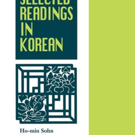 Selected Readings in Korean KLEAR Textbooks in Korean Language