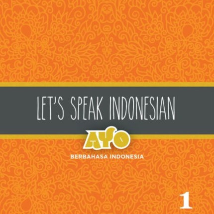 Lets Speak Indonesia V1 Volume 1