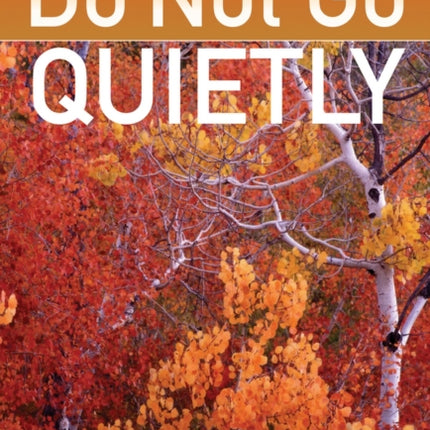 Do Not Go Quietly: A Guide to Living Consciously and Aging Wisely for People Who Weren't Born Yesterday