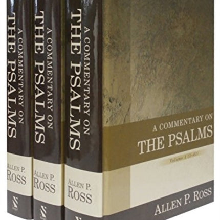 A Commentary on the Psalms – 3 Volume Set