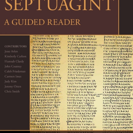 Discovering the Septuagint – A Guided Reader