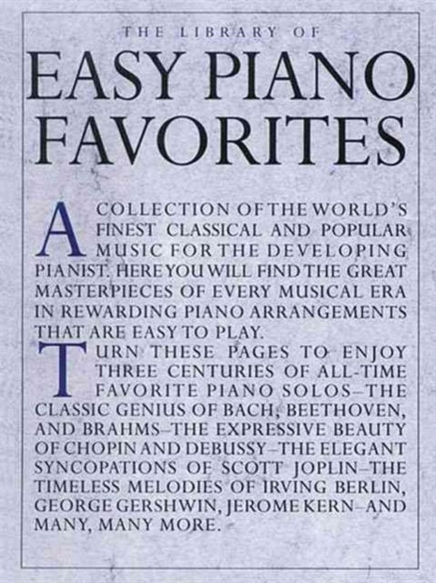 The Library Of Easy Piano Favorites